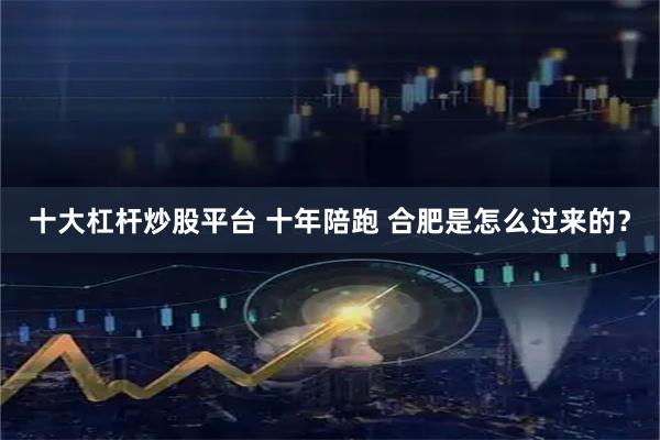 十大杠杆炒股平台 十年陪跑 合肥是怎么过来的？